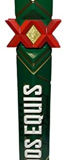 Dos Equis Cabo de torneira XX Lager Especial Cerveza Green 2021 | 30 cm de altura (Cervejas)