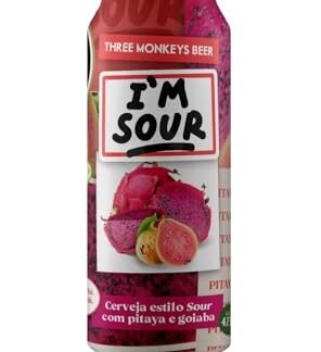 I´m Sour Three Monkeys Beer - Goiaba - 473Ml (Cervejas)