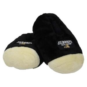 Pantufas Guinness pretas gigantes com emblema característico, Preto, One Size, 1 (Cervejas)