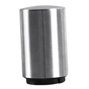 Abridor automático de garrafas de cerveja com apanhador magnético de tampa, aço inoxidável, prata (Cervejas)