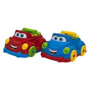 Carrinho Baby Driver com Sons, Volante e Marcha - Brinquedo Educativo Cars baby, Estimula Imaginação e Coordenação Motora - Colorido, com Pecinhas Barulhentas +12 Meses (Brinquedos)