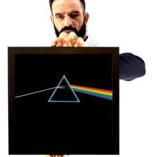 Quadro Capa Disco Vinil Pink Floyd Dark Side Of The Moon (Discos de Vinil)