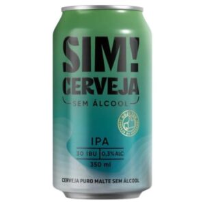 Cerveja Artesanal Sem Alcool Sim! IPA Lata 350ML (Cervejas)
