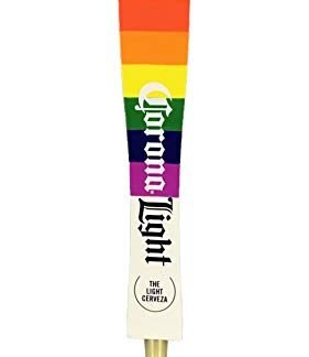Corona Cerveza Alça de torneira de coração arco-íris Light Beer (Cervejas)