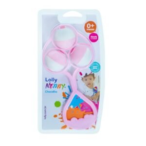 Lolly Chocalho Tip Rosa (Brinquedos)