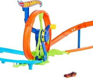 Hot Wheels Action Pista de Brinquedo Desafio Turbina de Ação para crianças a partir de 4 anos (Brinquedos)