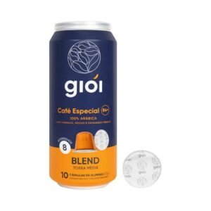 Giói Café Especial, 100% Arábica, Cápsulas Compatíveis com Nespresso, 84+ (10 Cápsulas, Blend Média) (Café)