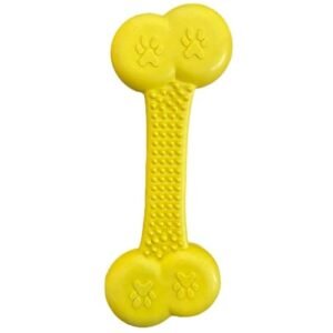 MY PET BRASIL Osso Massageador Médio Brinquedo Para Cachorros Interativo E Divertido Auxilia E Fortalece Os Dentes Cores Sortidas Medidas: 10Cm (Brinquedos)