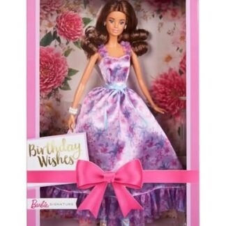 Barbie Signature, Boneca de Coleção Birthday Wishes com Vestido de Cetim e Brincos de Pérola (Brinquedos)