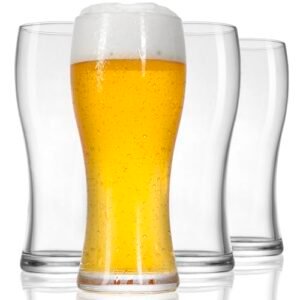 DORELINA Conjunto de 4 copos de cerveja, copos de 500 ml, copos Pilsner para o pai, caneca de cerveja presentes para homens (Cervejas)