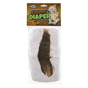 Laughing Smith Dirty Diaper Joke – Funny Gag Gifts & Pranks for Adults & Kids – Fake Poop - Weird Random Poo Prank Stuff - Funny Baby Gift for New Parent & New Dad - Stocking Stuffers for Kids (CDs)