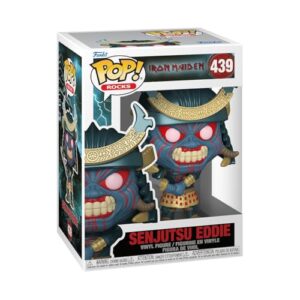 Funko POP Rocks: Iron Maiden - Senjutsu Eddie - Collectable Vinyl Figure - Gift Idea - Official Merchandise - for Kids & Adults - Music Fans - Model Figure for Collectors and Display - Iron Maiden (Discos de Vinil)