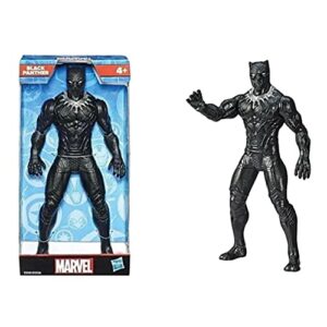 Marvel, Boneco Pantera Negra Olympus, Preto e Prata (Brinquedos)