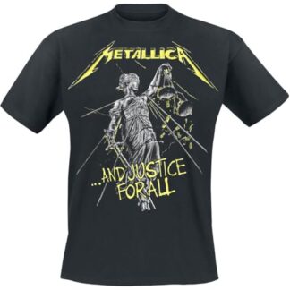 Metallica - Camiseta e Justice for All (faixas), Preto, G (CDs)