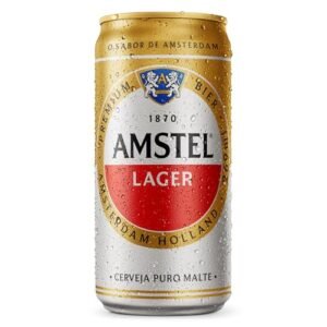 Amstel Cerveja Lager Puro Malte, Lata 269ml (Cervejas)
