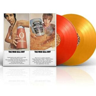 The Who Sell Out - Exclusive Limited Edition Red and Baked Bean Orange Colored Vinyl LP x2 - The Who (Discos de Vinil)