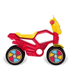 Bicicleta de Equilíbrio 4 Rodas sem Pedal Totokross Vermelha (Brinquedos)