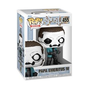 Funko Pop! Rocks: Ghost Glam - Papa - purpurina - Ghost Band - figura de vinil colecionável - ideia de presente - Mercadoria oficial - brinquedos para crianças e adultos - fãs musicais (Brinquedos)