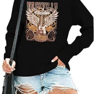 Susongeth Moletom feminino de manga comprida Smooth As Tennessee Whiskey Sweet As Strawberry Wine, Preto - 1, GG (Cervejas)