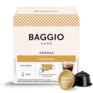 Baggio Café Cápsulas De Café Aroma Caramelo Compatível Com Máquinas Dolce Gusto Contém 10 Cápsulas (Café)