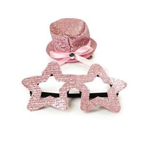 Kit de Acessorios Estrela Rosa, Cromus, CROMUS29001792 (Brinquedos)