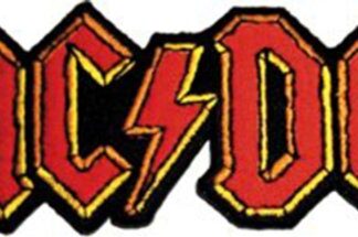 Application AC/DC Logo Patch,Black (CDs)