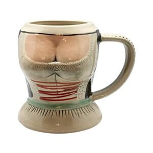 0,55 litro | OktoberfestHaus German Stein Oktoberfest Caneca de Cerveja Cerâmica Par de Copos Alemães Dirndl Okoberfest, Itens Oktoberfest e Caneca de Cerveja Octoberfest e Copos Oktoberfest para (Cervejas)
