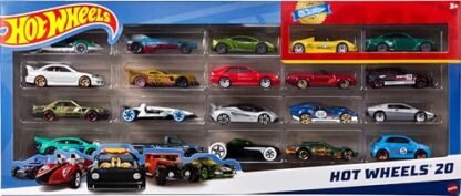 Hot Wheels Diecast Veículo de Brinquedo Pacote Surpresa 20 carros para crianças a partir de 3 anos (Brinquedos)
