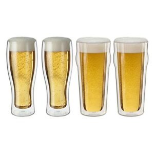ZWILLING Sorrento Copo de parede dupla, 4 peças (Cervejas)