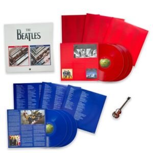 Beatles 1962-1970 Red & Blue Box Set (2023 Limited Colored Vinyl Edition) + Including McCartney 6" Mini Bass (Discos de Vinil)