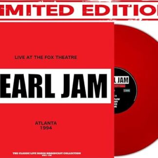 PEARL JAM - LIVE AT THE FOX THEATRE 1994 - LIMITED COLOURED EDITION (RED VINYL) - Pearl Jam (Discos de Vinil)