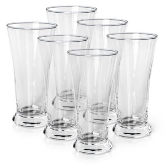 Jogo de Copos para Cerveja em Vidro 300ml 6 Peças Gourmet Mix (Cervejas)