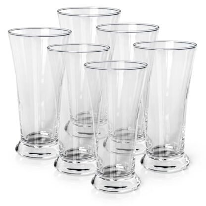 Jogo de Copos para Cerveja em Vidro 300ml 6 Peças Gourmet Mix (Cervejas)