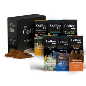 Kit 6 Pacotes Café Especial Torrado e Moído Variedades - Coffee Mais (Café)