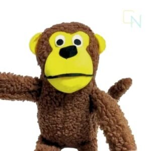 Brinquedo Pelúcia Macaco Amigão Apito Para Cachorro Pet (Brinquedos)