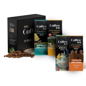 Kit 4 Pacotes Café Especial Em Grãos Coffee Mais Clássico, Arara, Sul de Minas e Cerrado de Minas (Café)
