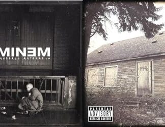 The Marshall Mathers LP Vol. 1 and Vol. 2 - Eminem 2 CD Album Bundling (CDs)