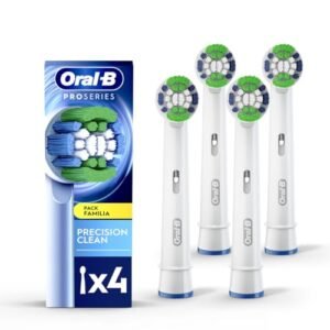 Oral-B Precision Clean Refil para Escova Elétrica, 4 Unidades