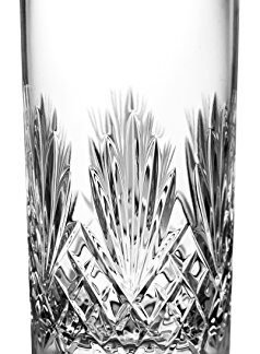 Barski Copo de cristal Highball - Vidro - Conjunto de 6 copos HB - Copos Hiball - Cristal cortado à mão - Copos de beber - para água, suco, vinho, cerveja e coquetéis - 425 g Feito na Europa (Cervejas)