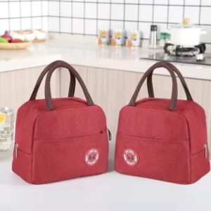 Bolsa Térmica com Alça Marmita Lancheira Fitness Academia Trabalho Cerveja Passeio Camping Impermeável Premium (VINHO) (Cervejas)