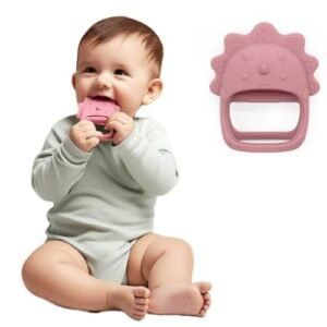 Mordedor Para Bebê 3 Meses Chocalho Dentição 70p Brinquedos (Menina, Unico) (Brinquedos)