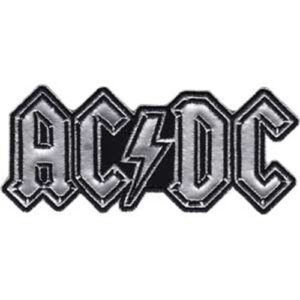 Aplicação AC/DC Chrome Logo Patch (CDs)