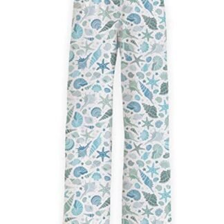 BRIEF INSANITY Calça de pijama divertida Beer Lounge para homens e mulheres | Calças icônicas com estampa de cerveja - Calças divertidas (P-2GG), Padrão de concha do mar, M (Cervejas)