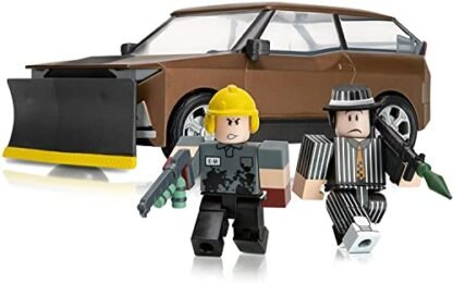 Roblox Action Collection - Car Crusher 2: Veículo com recurso de dignidade grande [Inclui item virtual exclusivo] (Brinquedos)