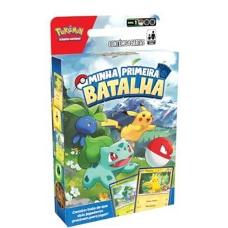 Deck Pokémon TCG Minha Primeira Batalha Pikachu E Bulbassaur, Cor: Estampado - Copag (Brinquedos)