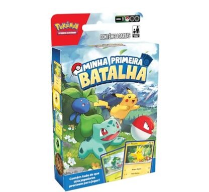 Deck Pokémon TCG Minha Primeira Batalha Pikachu E Bulbassaur, Cor: Estampado - Copag (Brinquedos)
