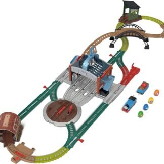Thomas e Seus Amigos Pista de Brinquedo Motorizada Entregue os Barris! para crianças a partir de 3 anos (Brinquedos)