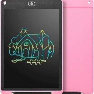 Lousa Mágica Educativa Com Caneta Interativa Tablet Infantil Digital LCD 8,5 Polegadas com Caneta Colorida - Super Resistente Desenho e Diversão (Rosa) (Brinquedos)