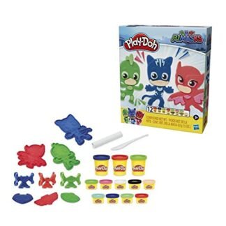 Play-Doh, Kit de Massinha Heróis PJ Masks, Cores diversas (Brinquedos)