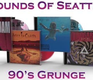 Grunge Sounds Of Seattle CD Collection: Pearl Jam - Ten / Alice In Chains - Dirt / Nirvana - Nevermind / Soundgarden - Badmotorfinger - Pearl Jam, Nirvana, Soundgarden, Alice In Chains (CDs)